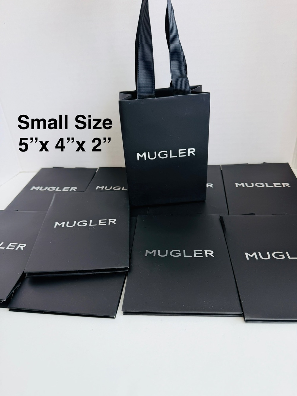Mugler Gift Bag 10pcs Small Size (5”x 4” x2”)